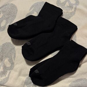 New Balance quarter black socks NWOT 3 pairs